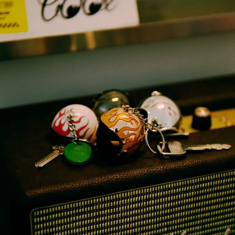 Savile Speed Vintage 3/4 Helmet Keychain - Savile Speed Co.