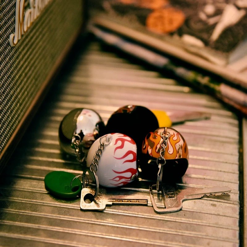 Savile Speed Vintage 3/4 Helmet Keychain - Savile Speed Co.