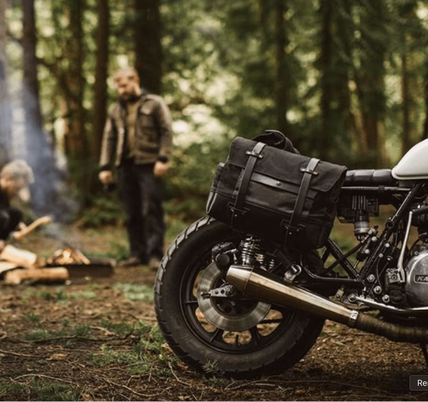 Savile Speed Waxed Canvas Retro Motorcycle Bag Messenger's Bag - Savile Speed Co.