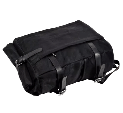 Savile Speed Waxed Cotton Motorcycle Backpack - Savile Speed Co.