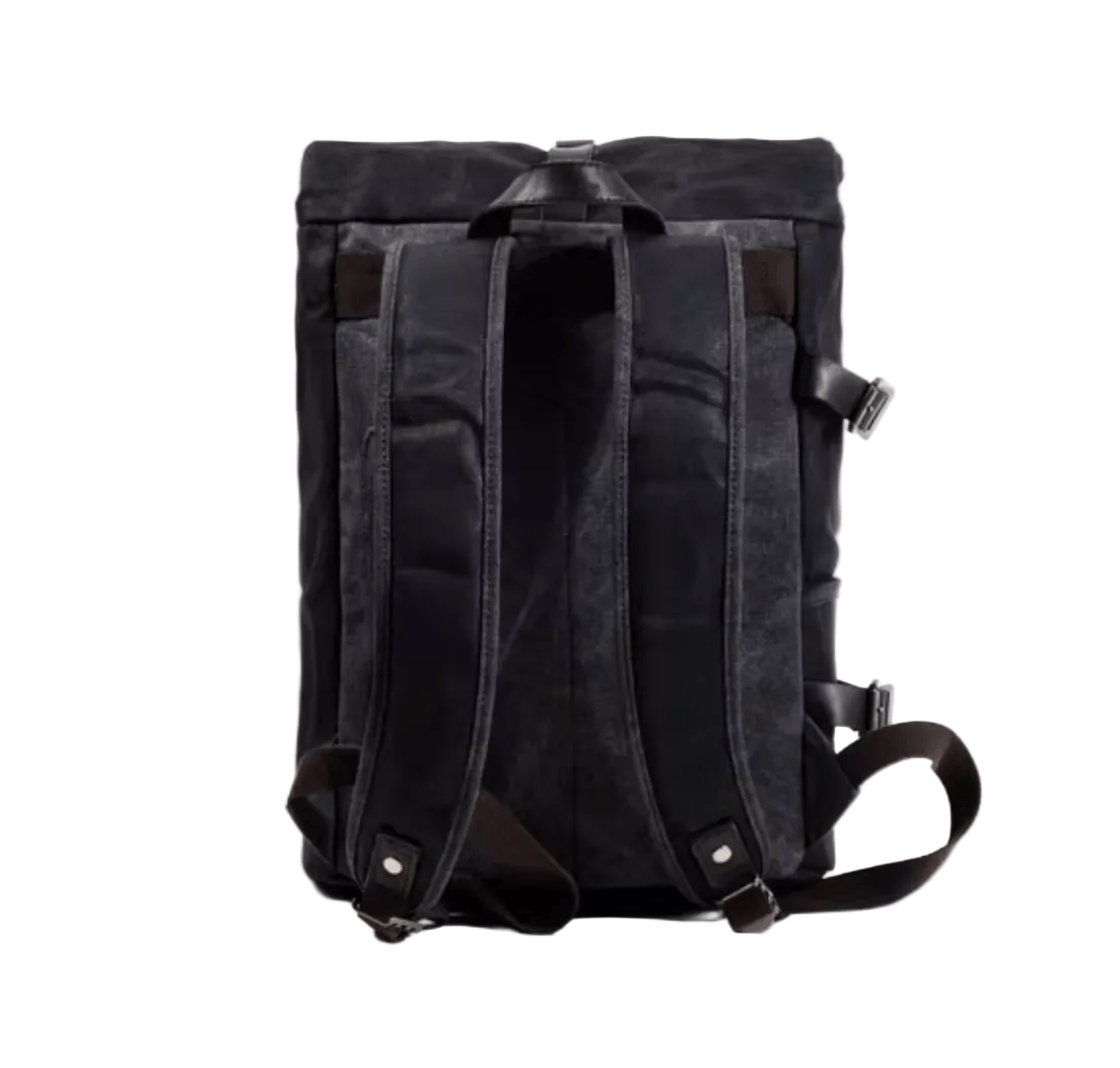 Savile Speed Waxed Cotton Motorcycle Backpack - Savile Speed Co.