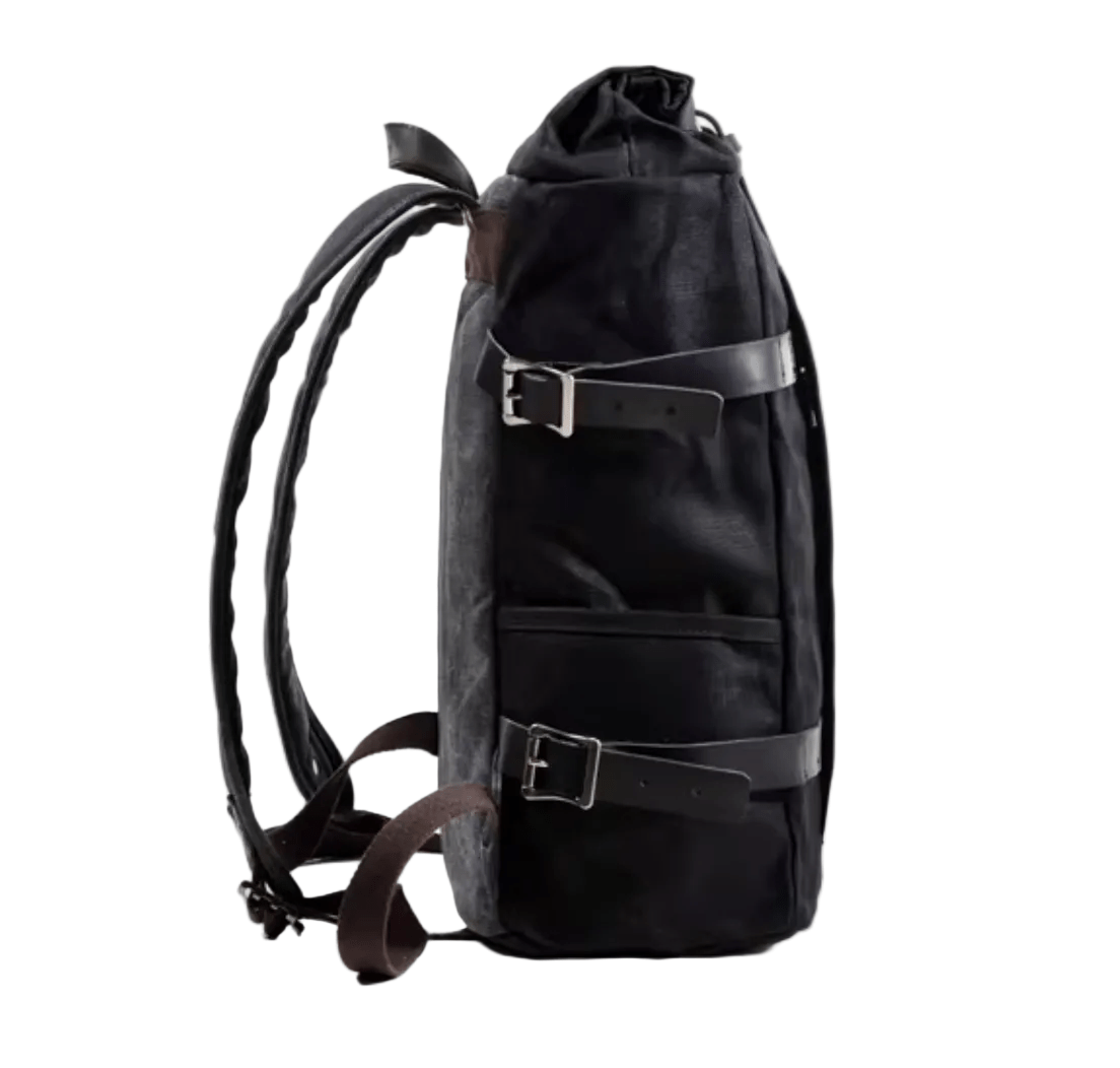 Savile Speed Waxed Cotton Motorcycle Backpack - Savile Speed Co.