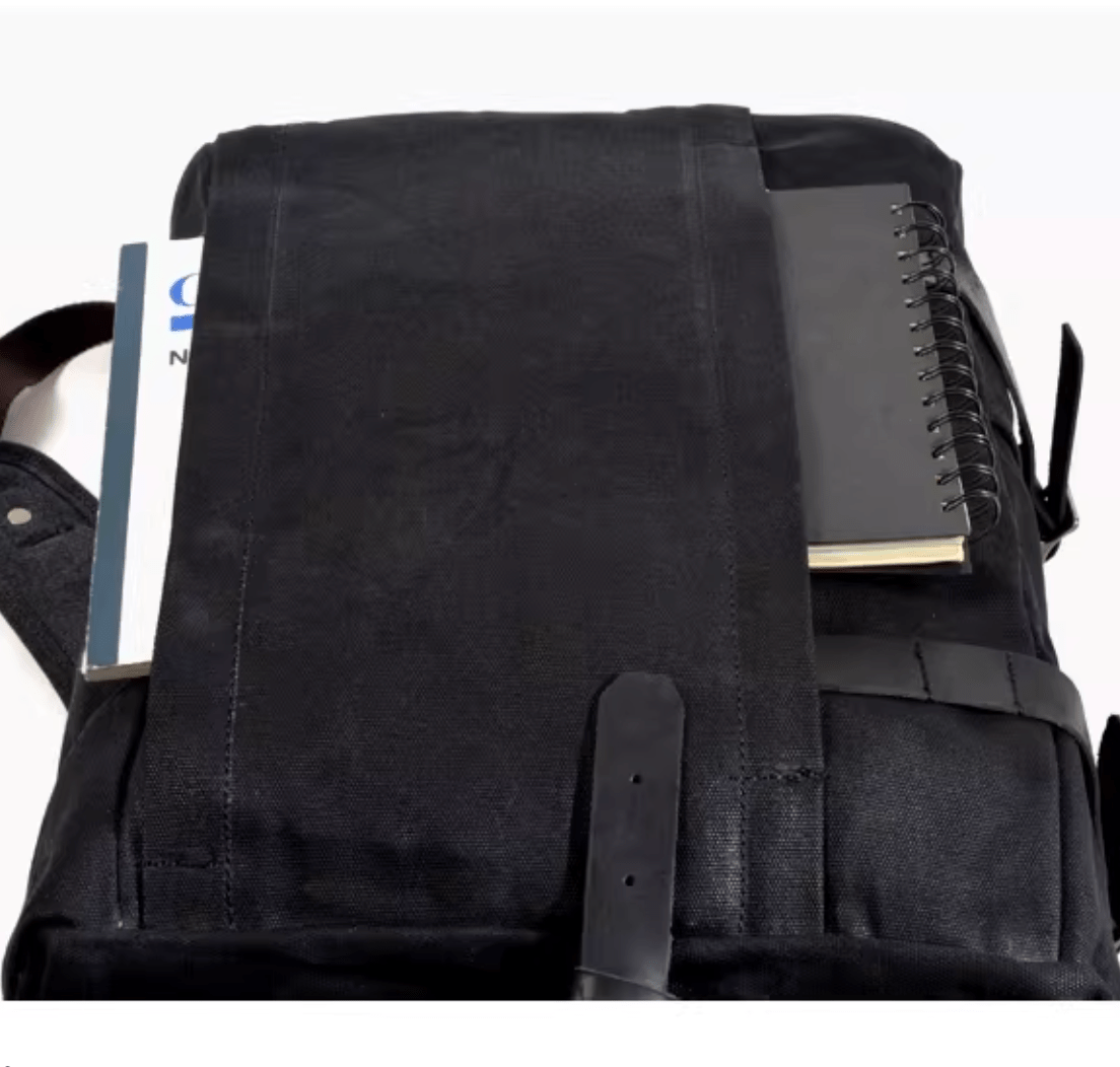 Savile Speed Waxed Cotton Motorcycle Backpack - Savile Speed Co.