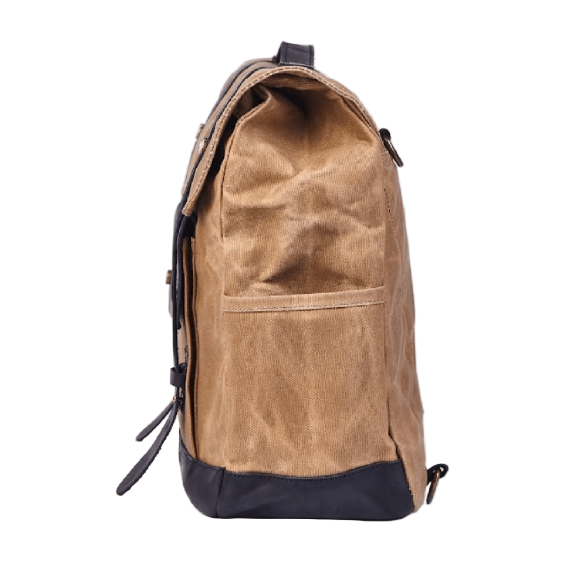 Savile Speed Waxed Cotton Pannier Retro Motorcycle Bag - Savile Speed Co.