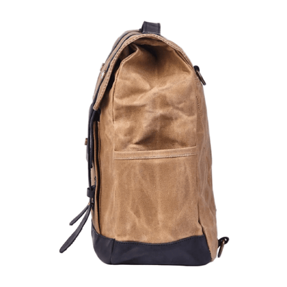 Savile Speed Waxed Cotton Pannier Retro Motorcycle Bag - Savile Speed Co.