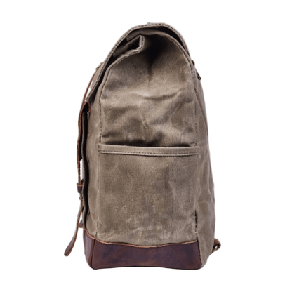 Savile Speed Waxed Cotton Pannier Retro Motorcycle Bag - Savile Speed Co.