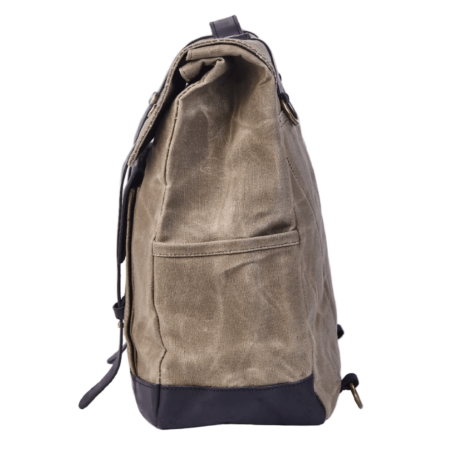 Savile Speed Waxed Cotton Pannier Retro Motorcycle Bag - Savile Speed Co.