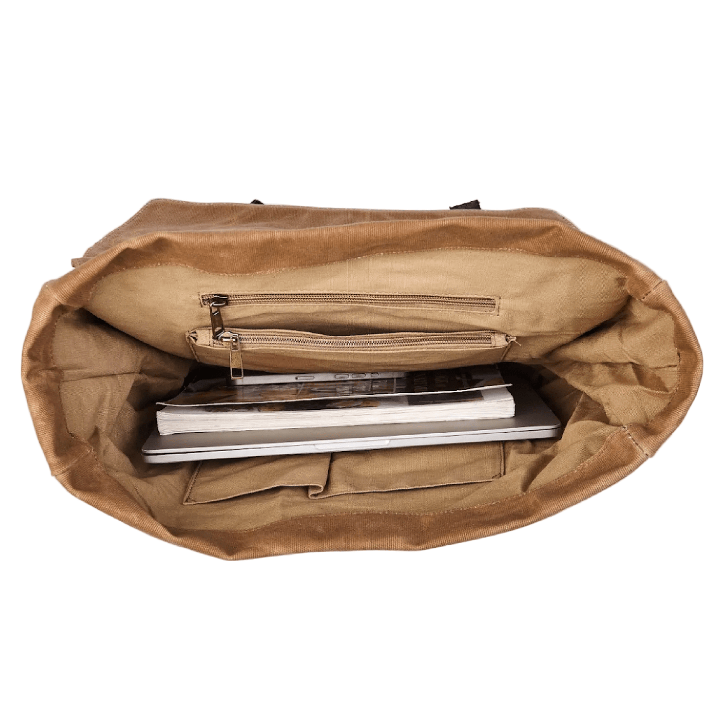 Savile Speed Waxed Cotton Pannier Retro Motorcycle Bag - Savile Speed Co.