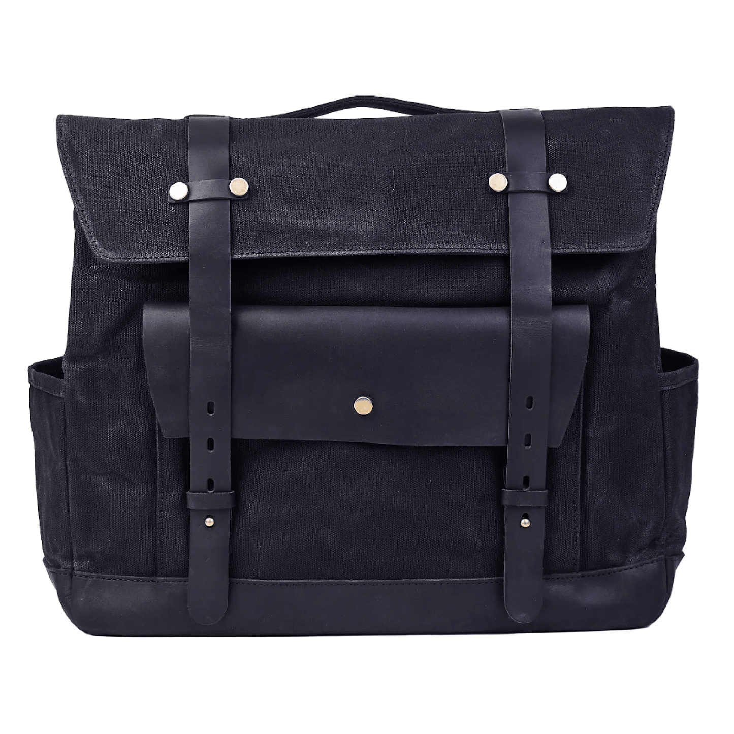 Savile Speed Waxed Cotton Pannier Retro Motorcycle Bag - Savile Speed Co.