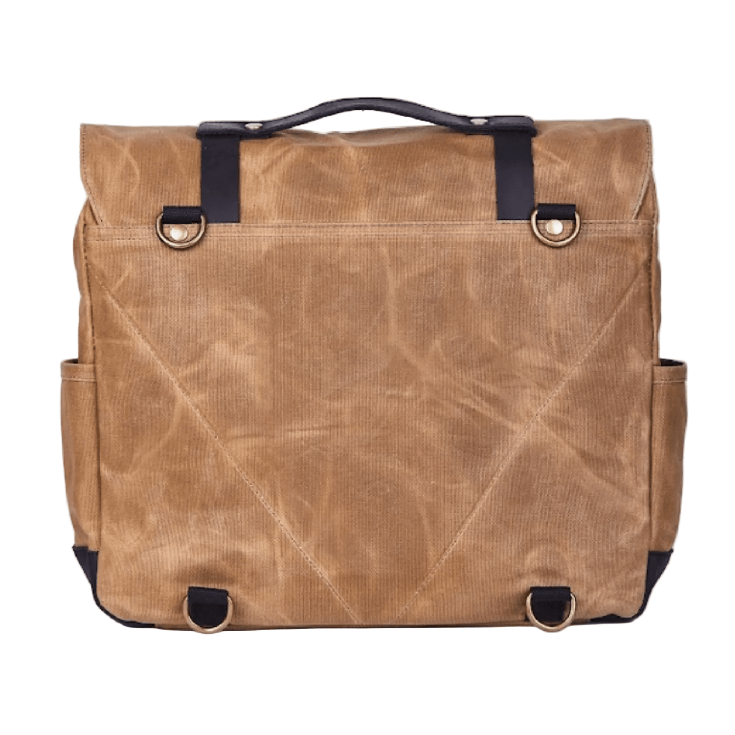 Savile Speed Waxed Cotton Pannier Retro Motorcycle Bag - Savile Speed Co.