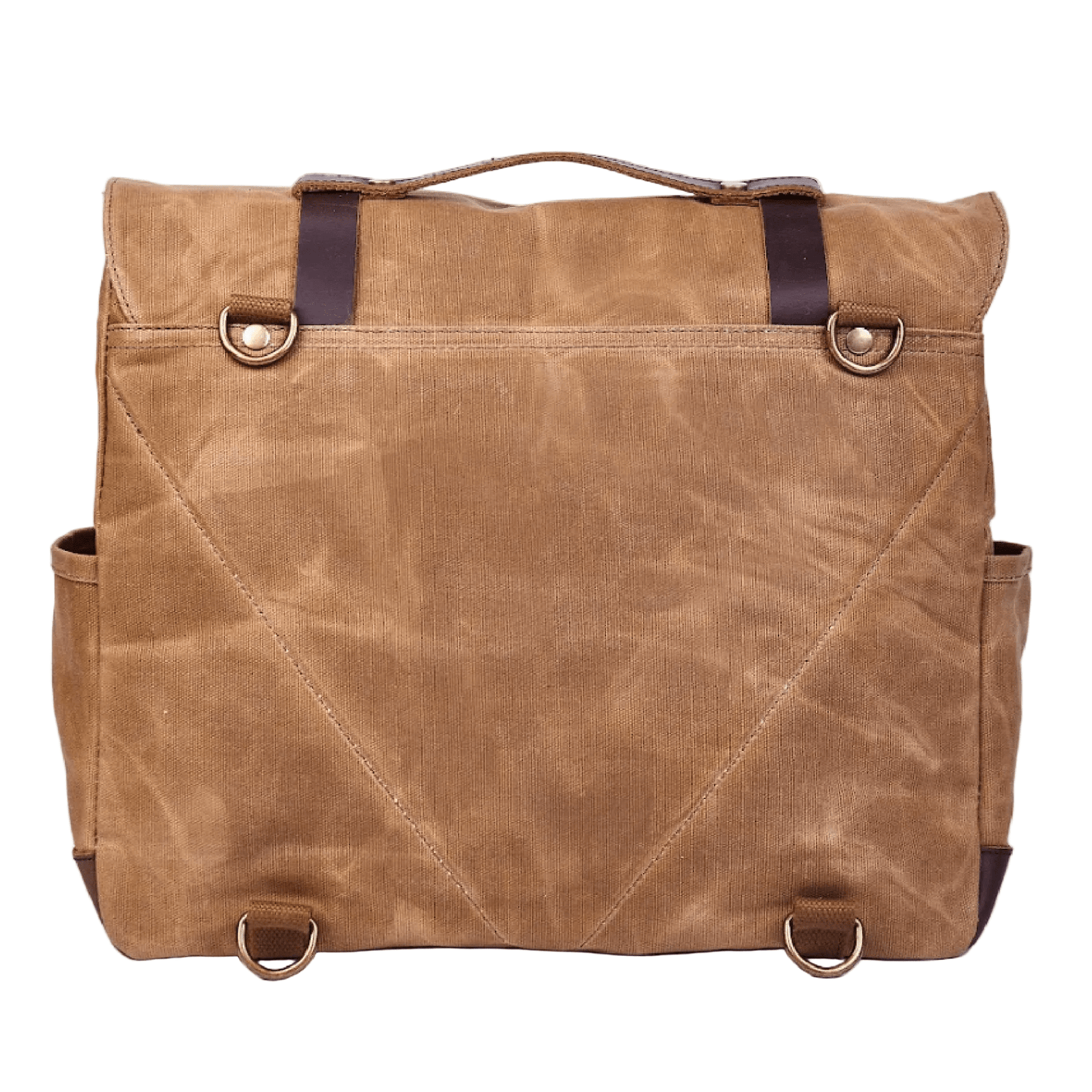 Savile Speed Waxed Cotton Pannier Retro Motorcycle Bag - Savile Speed Co.