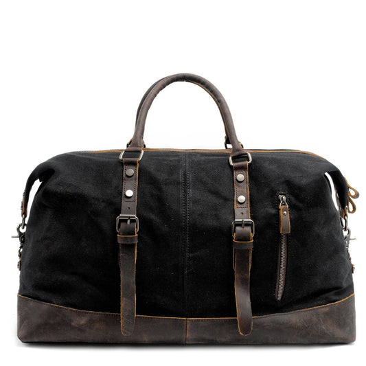 Savile Speed Waxed Cotton Traveling Duffle Bag - Savile Speed Co.