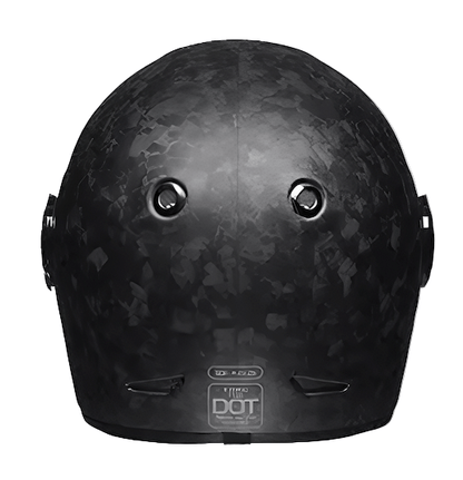 TORC Newport T1 Retro Motorcycle Helmet Carbon Series DOT/ECE - Savile Speed Co.