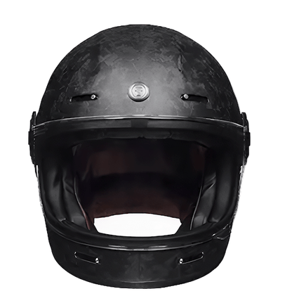 TORC Newport T1 Retro Motorcycle Helmet Carbon Series DOT/ECE - Savile Speed Co.