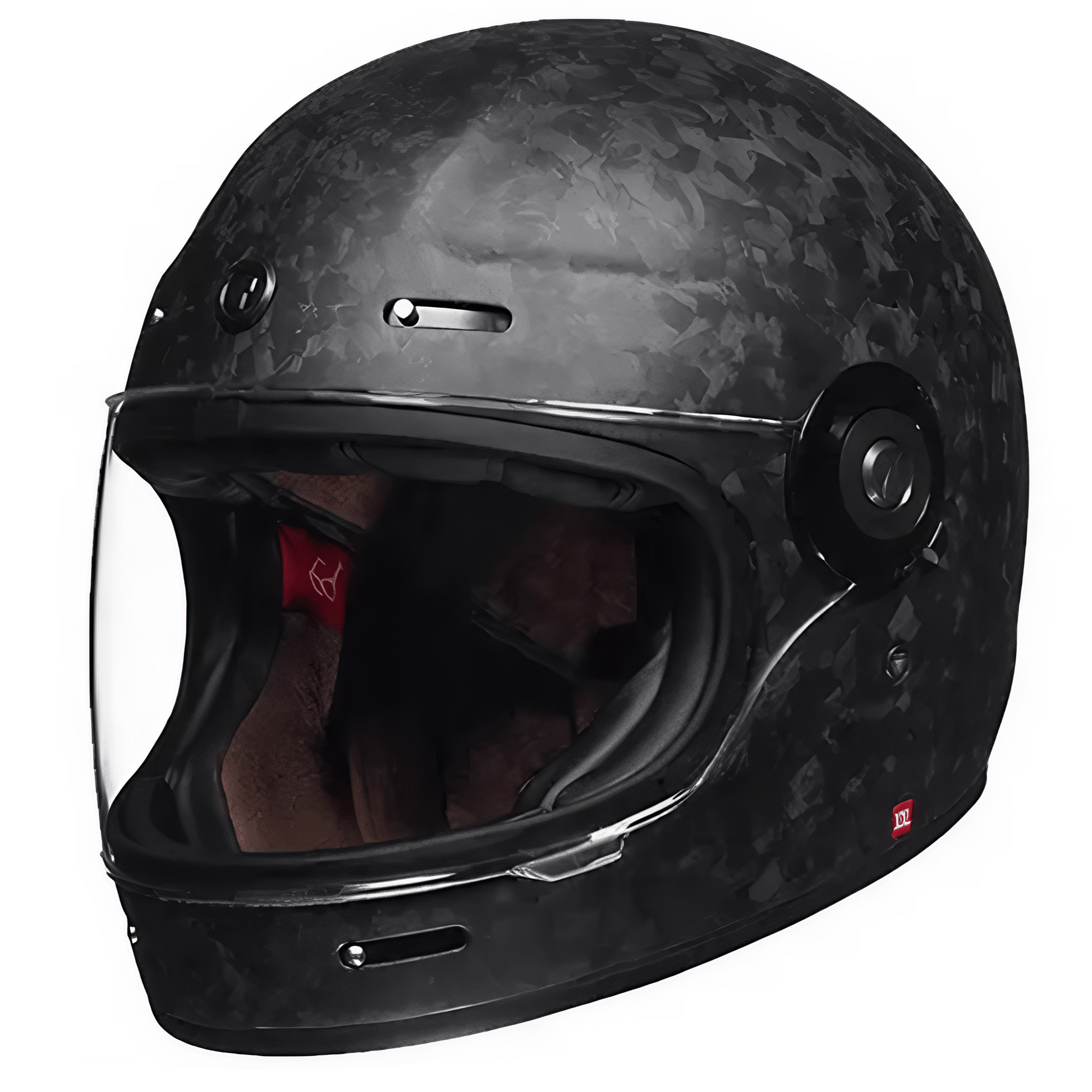 TORC Newport T1 Retro Motorcycle Helmet Carbon Series DOT/ECE - Savile Speed Co.