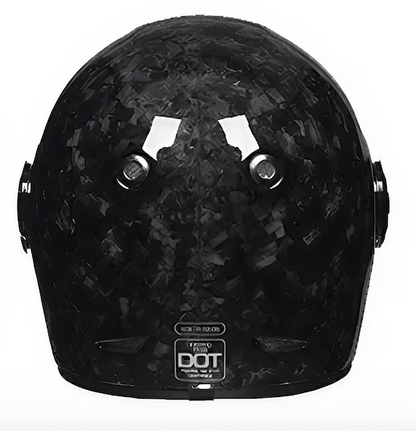 TORC Newport T1 Retro Motorcycle Helmet Carbon Series DOT/ECE - Savile Speed Co.