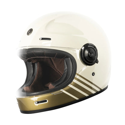 TORC Newport T1 Retro Motorcycle Helmet DOT/ECE - Savile Speed Co.