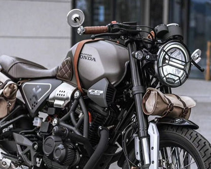 Triumph Honda Harley Davidson Royal Enfield bar end mirrors handlebar mirrors foldable adjustable - Savile Speed Co.